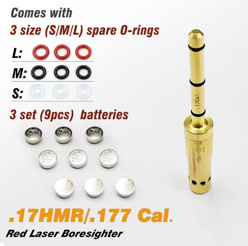 BOOLIT EYE Special Laser Boresighter End Barrel Laser Bore Sight Accurately and Easy to Fit Revolvers Pistols Rifle and Air Guns - Image 3